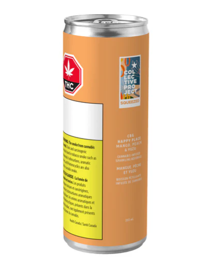 CBG Happy Place Mango, Peach & Yuzu - 355ml Blend Ready To Go | Collective Project
