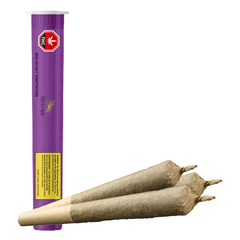 Red Relvet Temptation - 3 x 0.5g Indica Joints | Weed Me