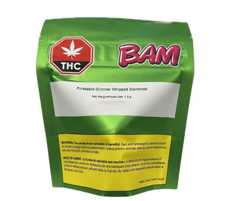 Pineapple Glimmer Whipped Diamonds - Sativa Wax & Other | Bam