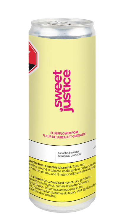 Elderflower Pom - 355ml Blend Ready To Go | Sweet Justice