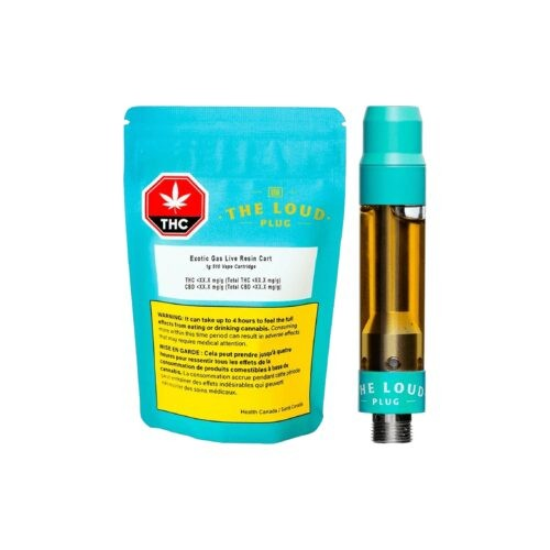 Exotic Gas Live Resin 1g Indica Vape | The Loud Plug