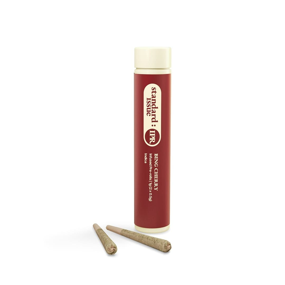 Product image Bing Cherry - 2 X 0.5g Indica Infused Joints | Standard Issue 1