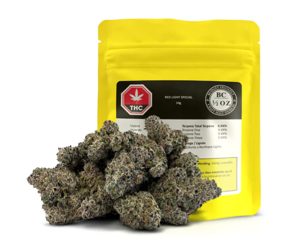 Red Light Special - 14g Hybrid Whole Flower | BC 1/2 Oz