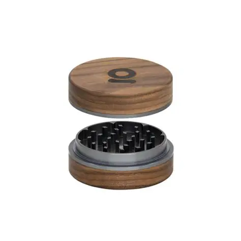 Product image 2 Piece Walnut Wood/Metal Grinder  Black  Ongrok 1