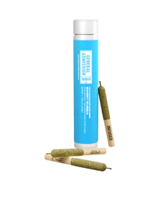 Sweet Bubba Hi-fi Infused - 3 X 0.5g Sativa Diamond Infused Kief Coated Joints | General Admission