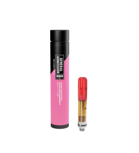 Strazzleberry Liquid Diamond - 0.95g Indica Cartridges | General Admission