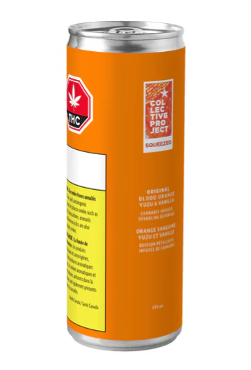 Blood Orange, Yuzu & Vanilla Sparkling Juice - 355ml Blend Ready To Go | Collective Project