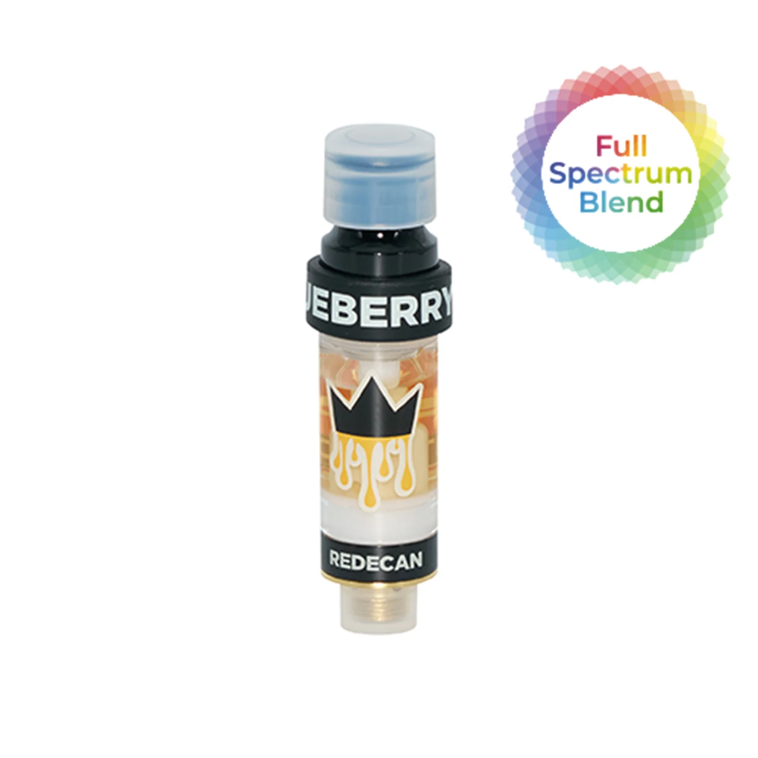 Amped Live Resin Blend Blueberry Dnts - 1g Hybrid Cartridges | Redecan