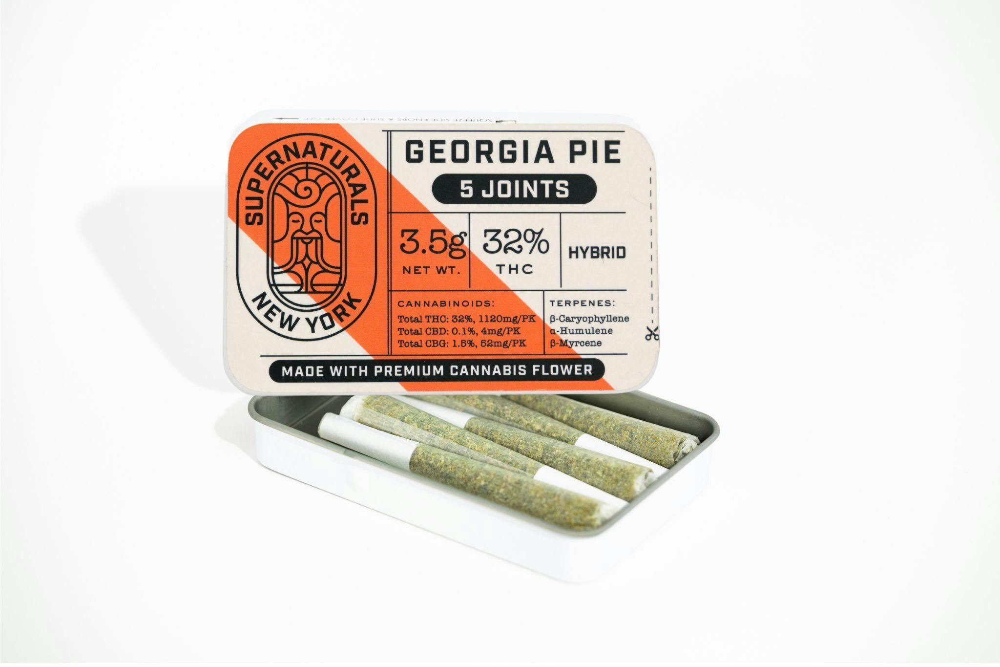 Georgia Pie - 5 X 0.5g Hybrid Joints | Qwest