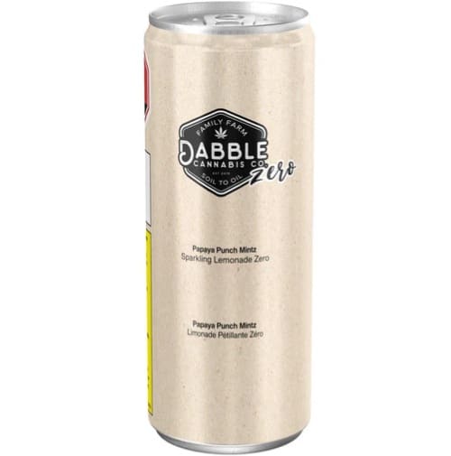 Dabble - Papaya Punch Mints Live Rosin Zero Sugar Sparkling Lemonade 10mg