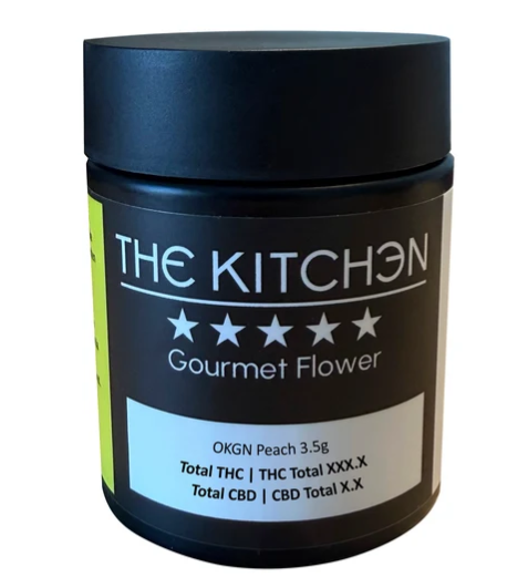 Okgn Peach - 3.5g Indica Whole Flower | The Kitchen