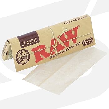 Classic Natural Unrefined Single Wide  Raw