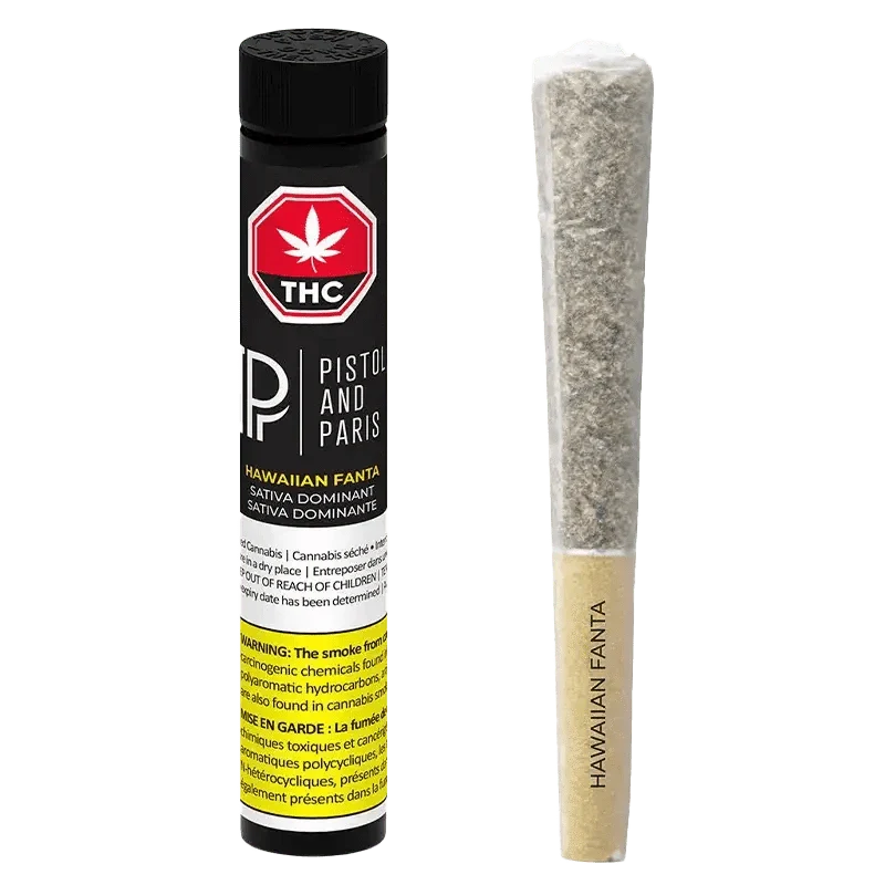 Hawaiian Fanta - 1 x 1g Sativa Joints | Pistol and Paris
