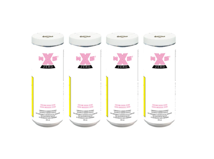 Cream Soda Zero Multi-Pack - 4 X 355ml Blend Ready To Go | Xmg Zero