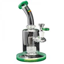 Product image 12" 2x Chamber Bubbler Jade Green | Irie 1