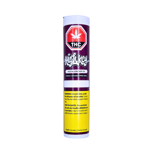 Huckleberry Pi Triple Infused - 3 X 0.75g Indica Infused Joints | High Key