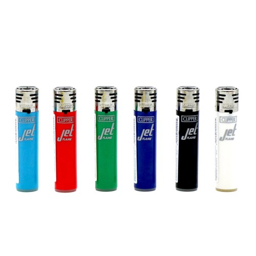 Classic Jet Flame Lighter  Assorted  Clipper