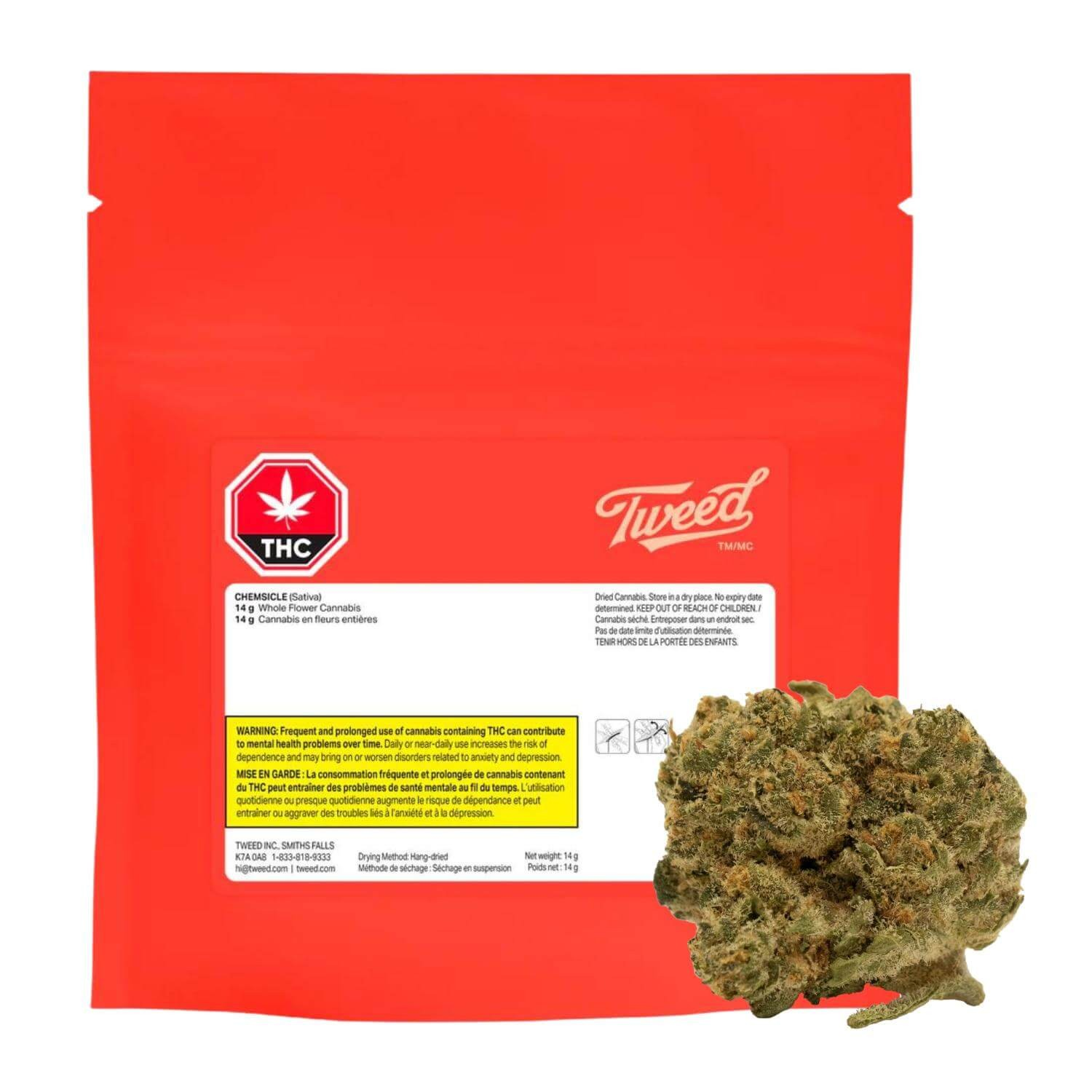 Chemsicle - 14g Sativa Flower | Tweed