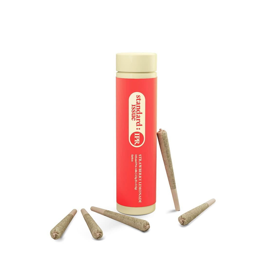Strawberry Lemonade - 5 X 0.5g Sativa Infused Joints | Standard Issue