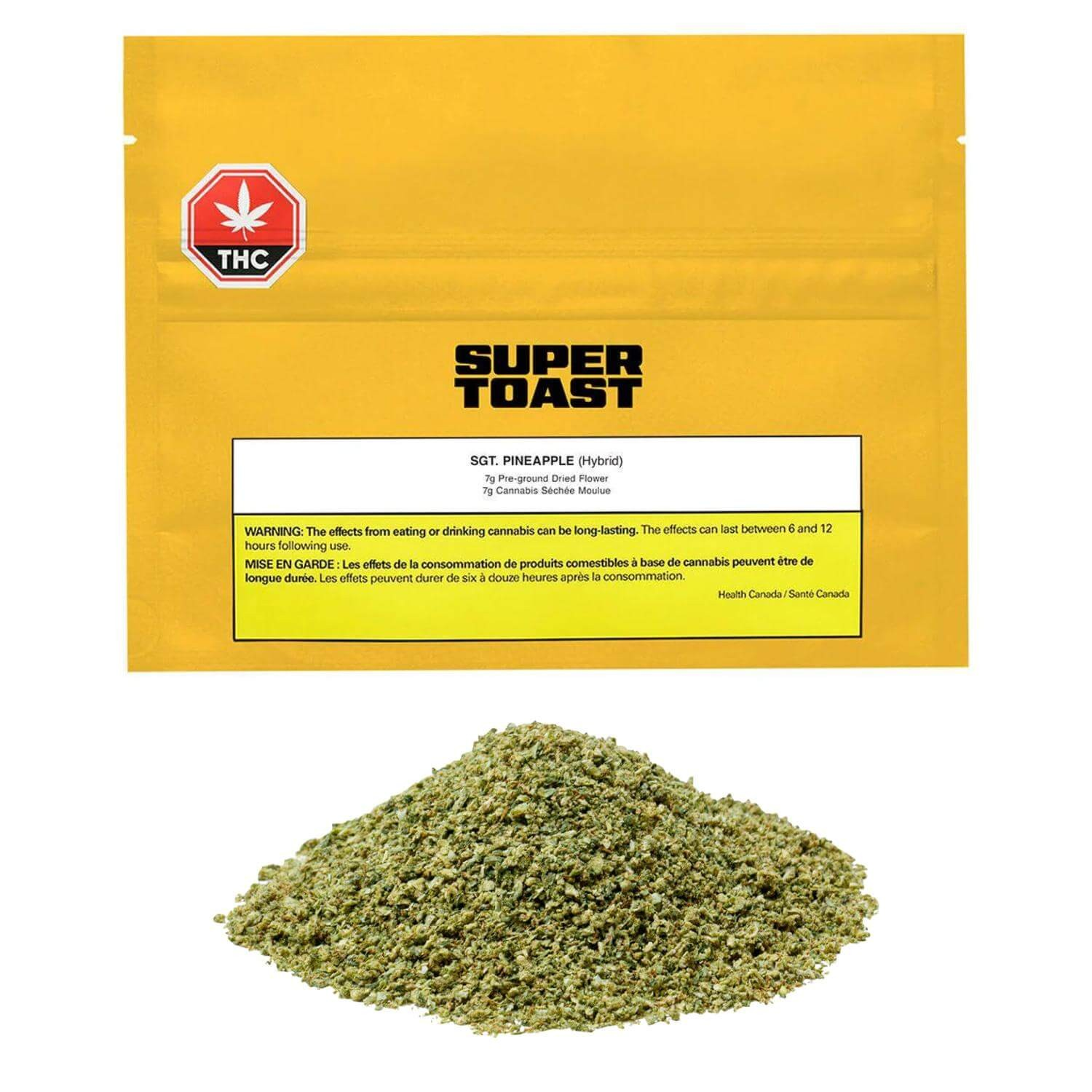 Sgt. Pineapple Milled - 7g Hybrid Flower | Super Toast