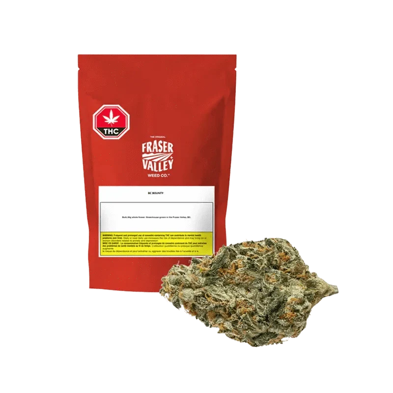 BC Bounty - 28g Indica Flower | The Original Fraser Valley Weed Co.