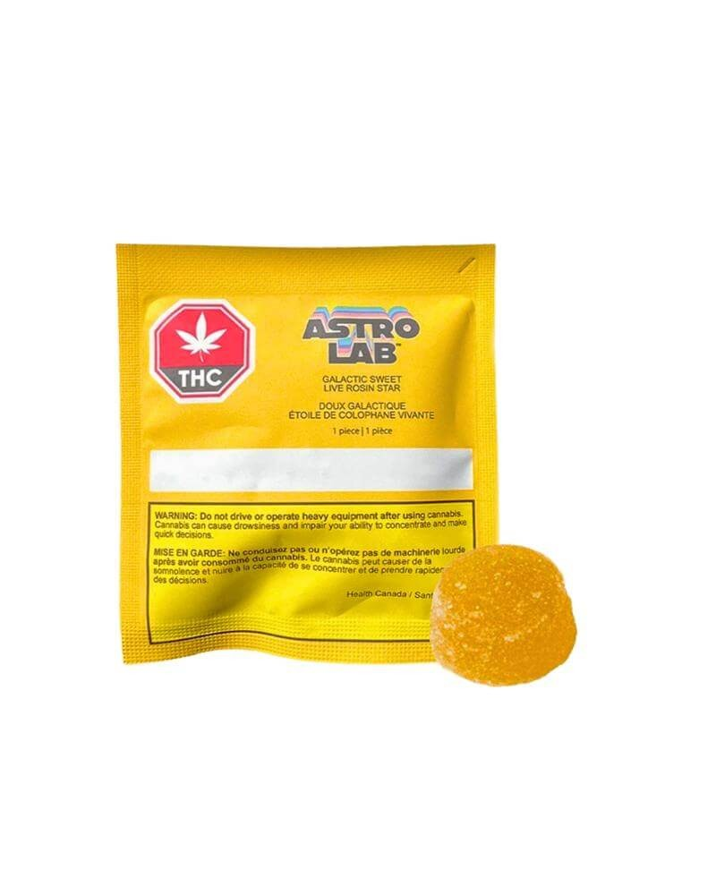 Galactic Sweet Live Rosin - 1 x 10mg Hybrid Gummies | Astrolab