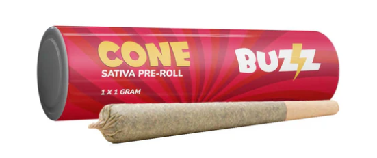 Cones Sativa - 1g Sativa Joint | Buzz Cannabis
