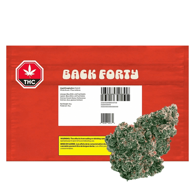 Liquid Imagination - 14g Hybrid Flower | Back Forty
