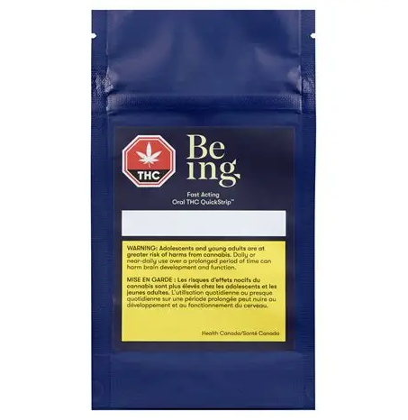 THC Oral Quickstrip - 10 x 0.085g  | Being