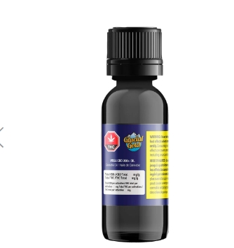 Mega Cbd 200+ - 38g Hybrid Oils | Glacial Gold