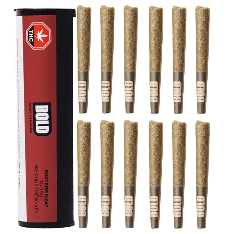 Root Beer Float - 12 x 0.5g Indica Joints | BOLD