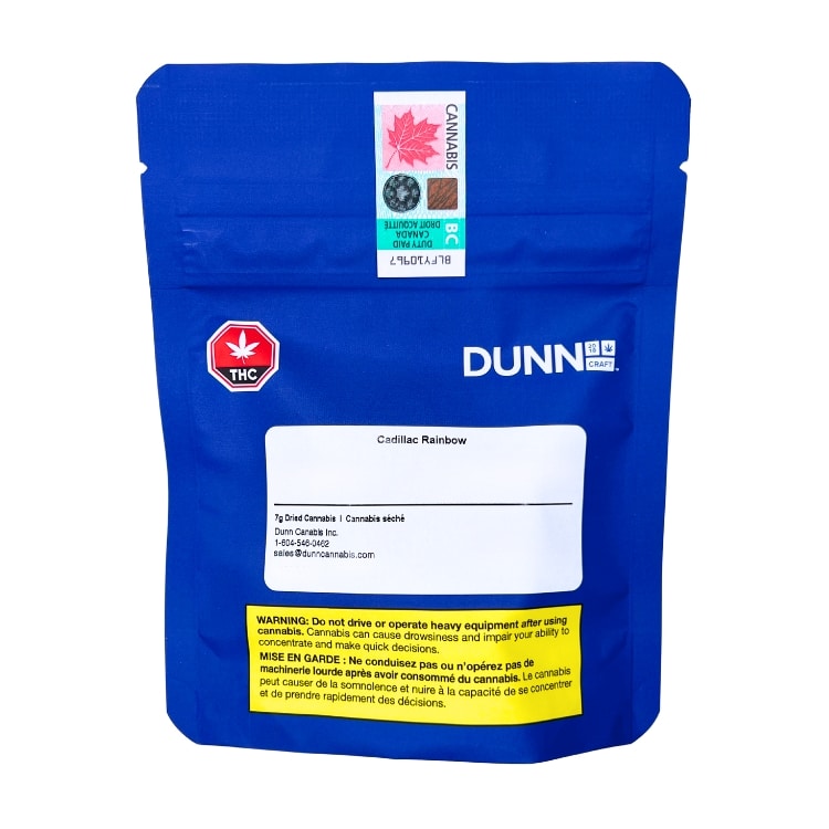 Cadillac Rainbow Premium Smalls - 3.5g Sativa Whole Flower | Dunn Cannabis