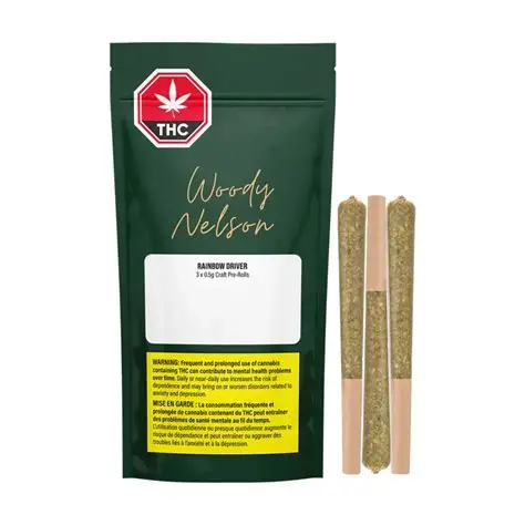 Dark Rainbow Craft - 3 X 0.5g Indica Joints | Woody Nelson