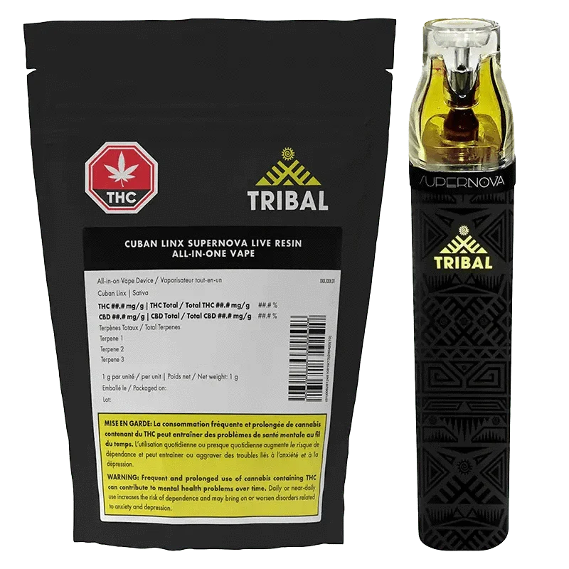 Cuban Linx Supernova LR - 1 x 1g Sativa Vape | Tribal