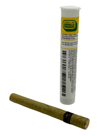 Gorilla Fingers - 1 x 2g Hybrid Infused Pre-roll | Terra Labs
