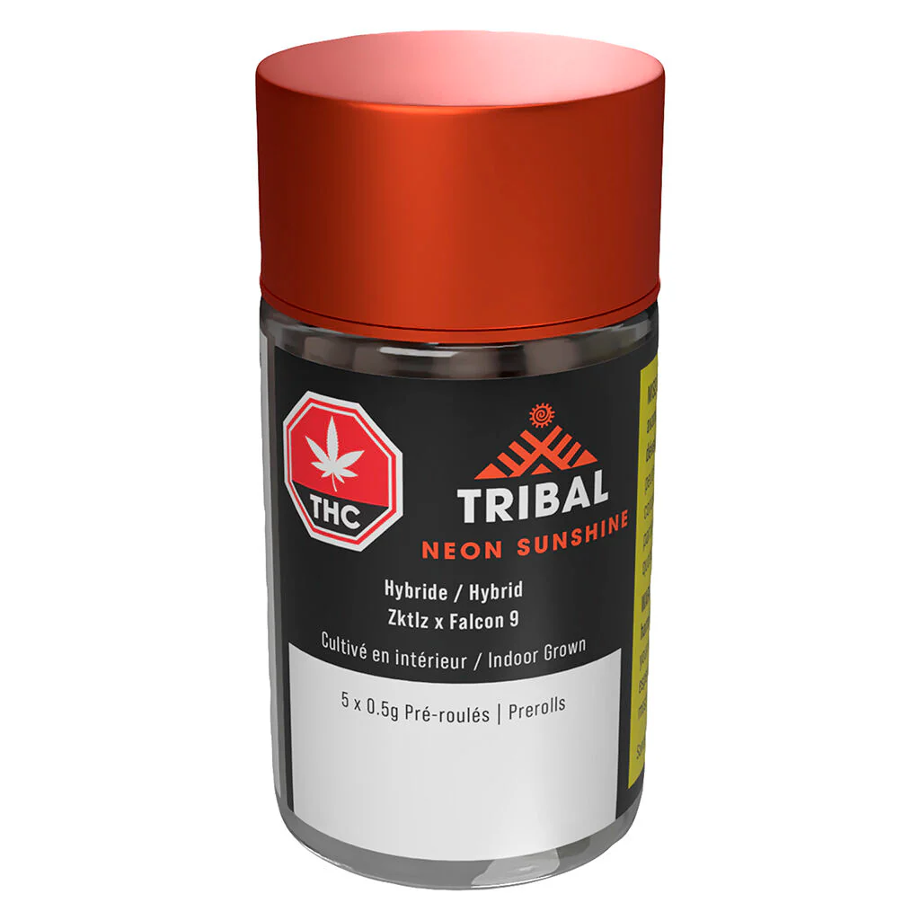 Neon Sunshine - 5 X 0.5g Hybrid Joints | Tribal