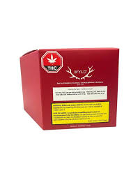 Real Fruit Raspberry - 10 X 10mg THC Sativa Gummies | Wyld