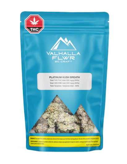 Product image Platinum Kush Breath - 14g Indica Whole Flower | Valhalla Flwr 1