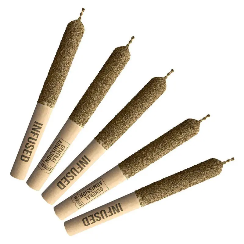 Frozen Watermelon Hi-fi Infused - 5 X 0.5g Indica Infused Joints | General Admission