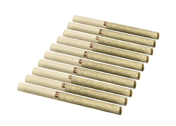 Backpackers Golden Tangie - 10 X 0.75g Sativa Joints | Back Forty