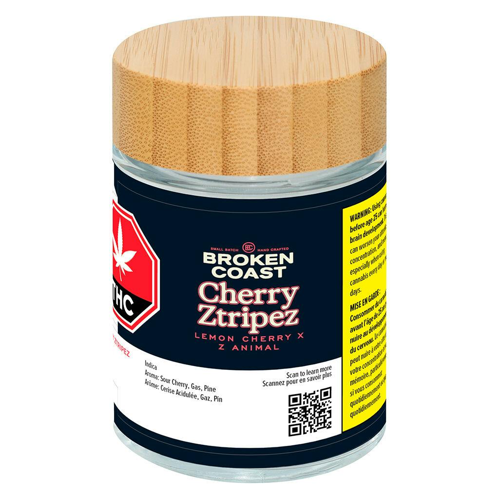 Cherry Ztripez - 7g Indica Whole Flower | Broken Coast