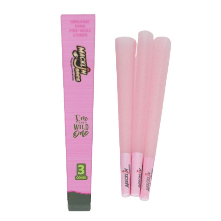 Product image Macklin Jones Organic Pink 1 1/4 Cones  Smoke Arsenal 1