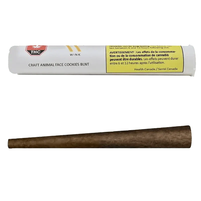 Craft Animal Face Cookies Blnt - 1 x 1g Hybrid Joints | WINK