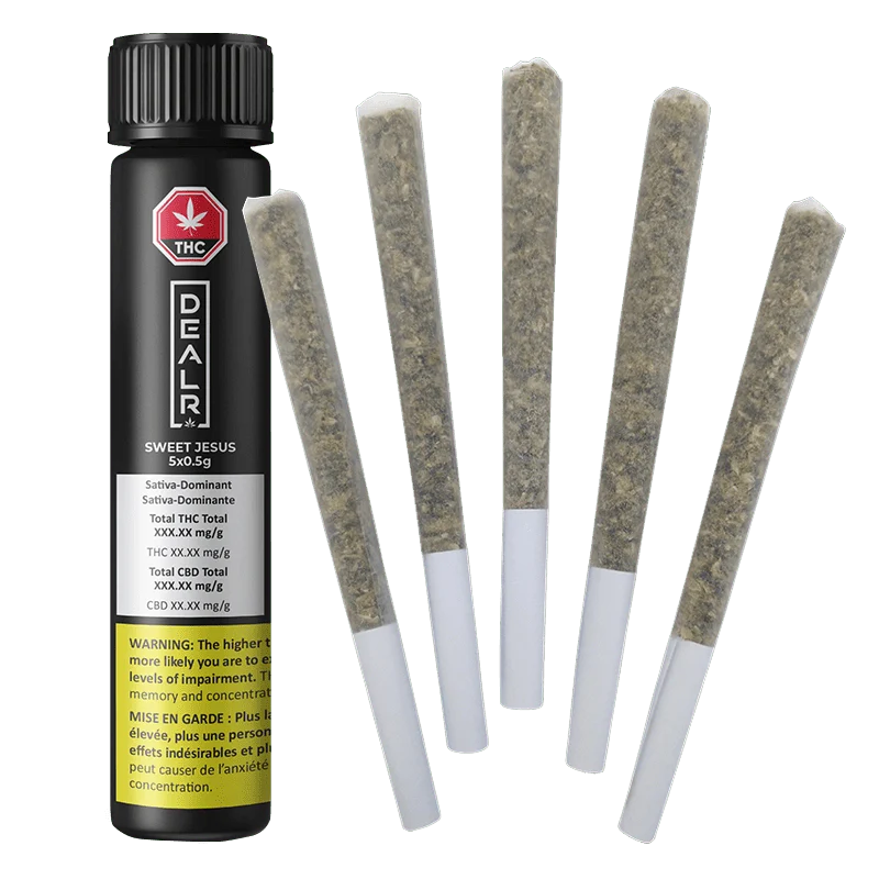 Sweet Jesus - 5 x 0.5g Sativa Joints | DEALR