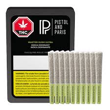 Master Kush Ultra - 10 x 0.5g Indica Joints | Pistol and Paris