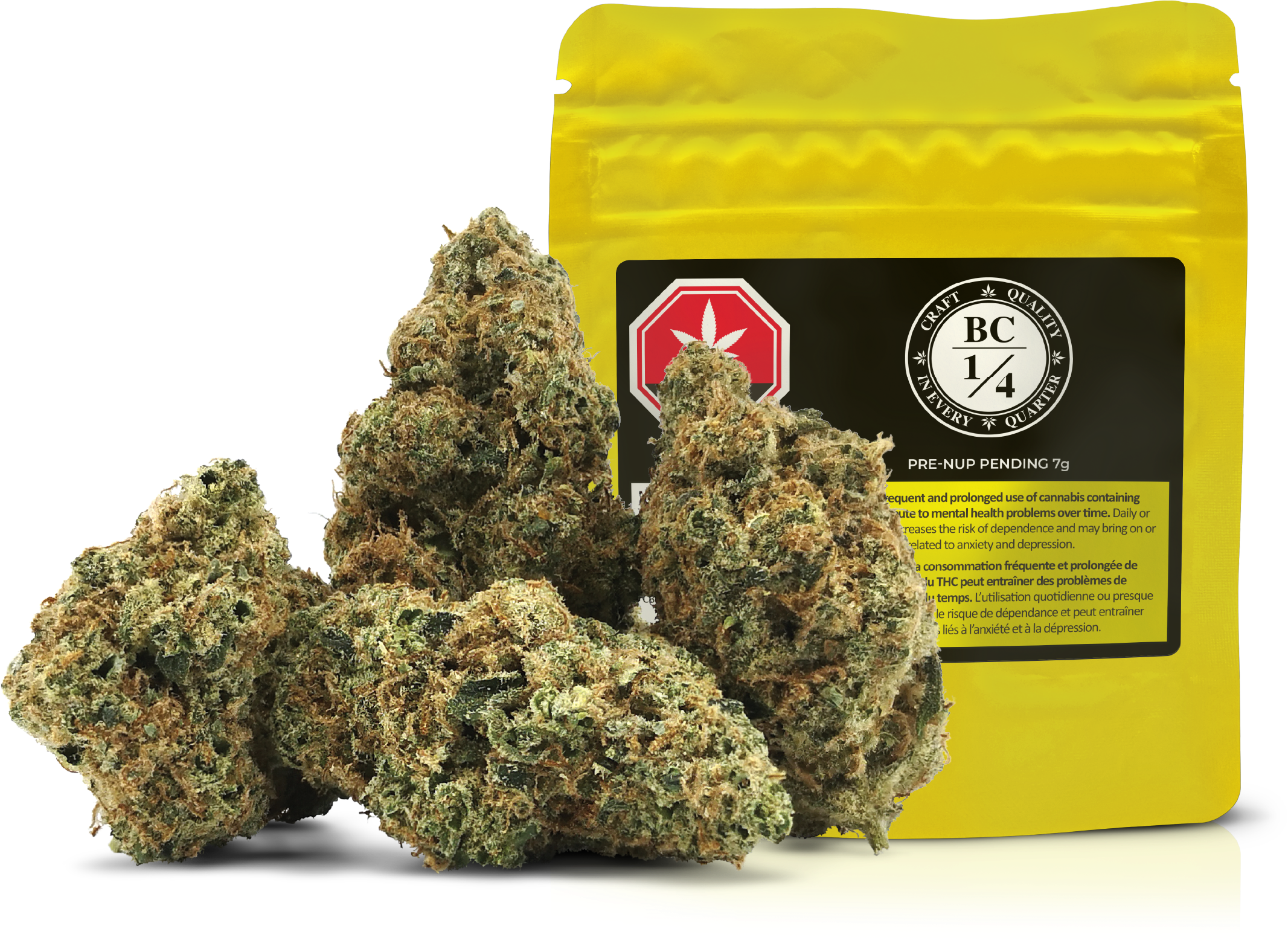 Product image Prenup Pending - 7g Indica Flower | BC OZ 1