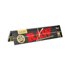 Black King Size Slim  Raw