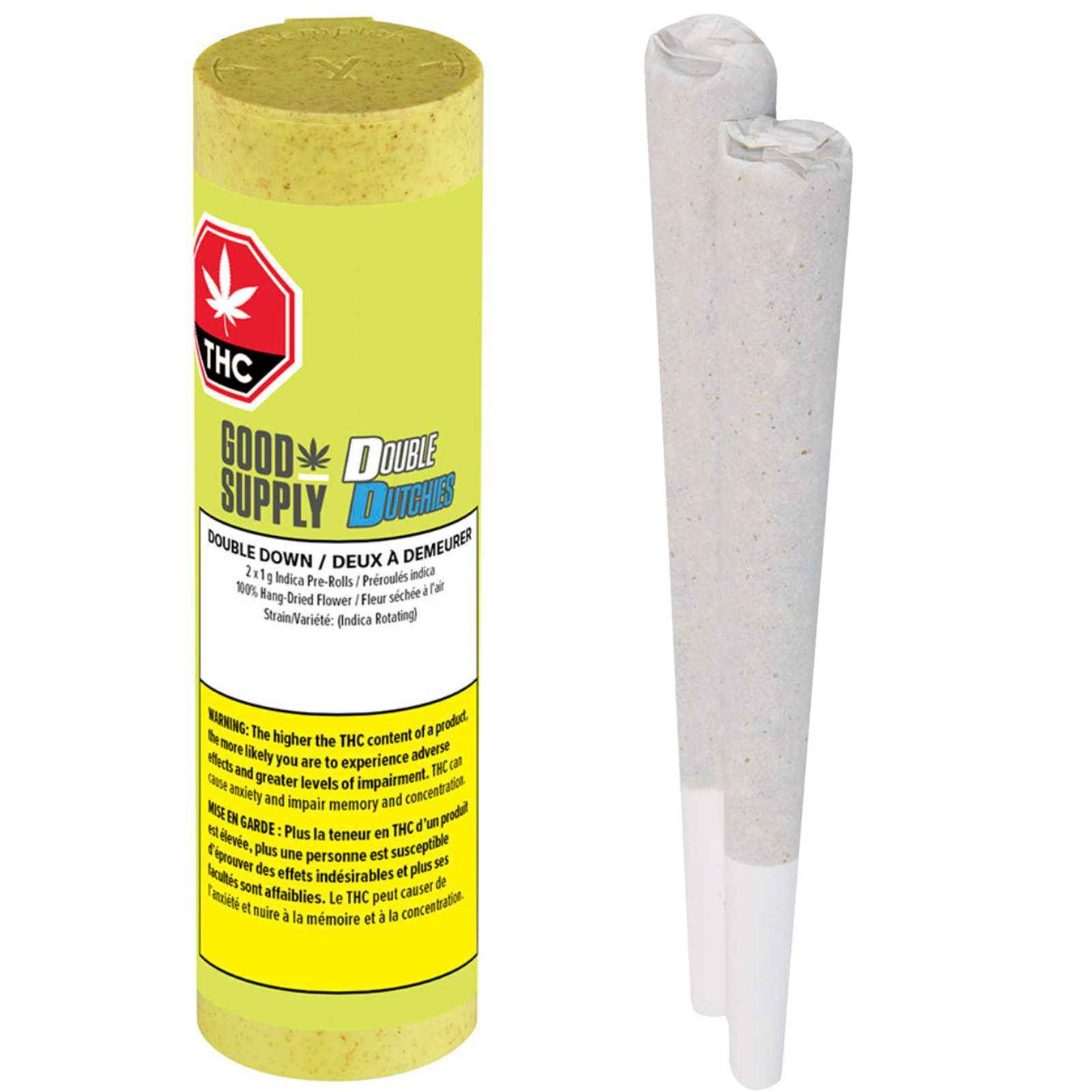 Double Dutchies Double Down - 2 x 1g Indica Joints | Good Supply