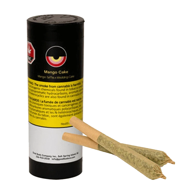Mango Cake - 2 x 0.5g Sativa Joints | Good Buds