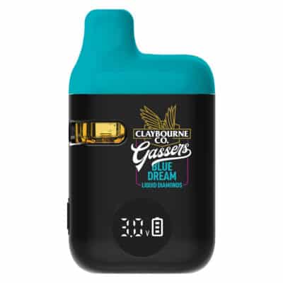CLAYBOURNE - GASSERS BLUE DREAM LIQUID DIAMONDS AIO VAPE - 1 0.95